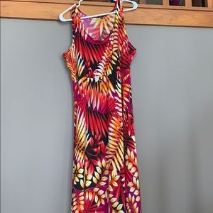 Notations maxi dress. Size 1X